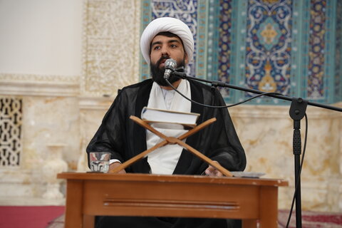 تصاویر/ برگزاری مراسم ترحیم همسر مکرمه آیت‌الله‌العظمی سیستانی به همت شورای‌عالی و مرکز مدیریت حوزه علمیه استان تهران