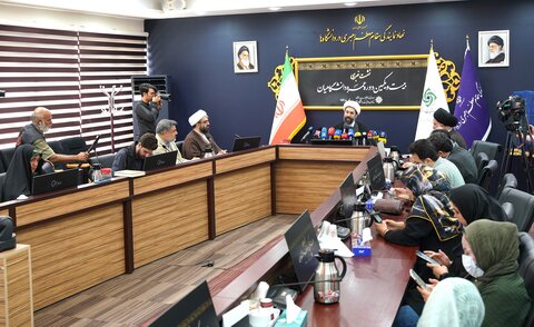 تصاویر/ نشست خبری بیست و یکمین دوره عمره دانشگاهیان