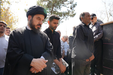 تصاویر/ تشییع و خاکسپاری شهید محراب