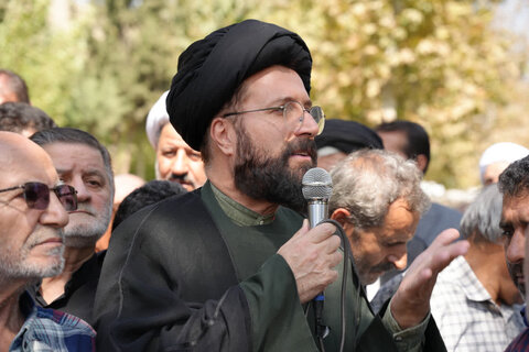 تصاویر/ تشییع و خاکسپاری شهید محراب