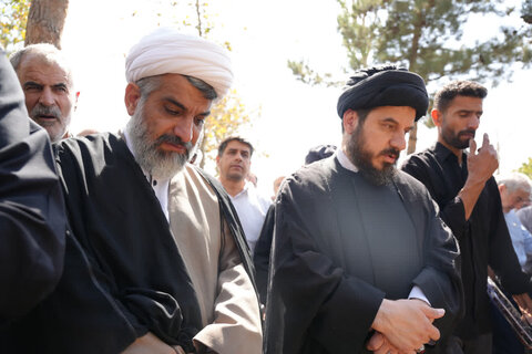 تصاویر/ تشییع و خاکسپاری شهید محراب