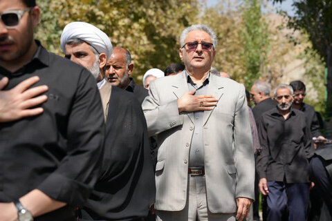 تصاویر/ تشییع و خاکسپاری شهید محراب