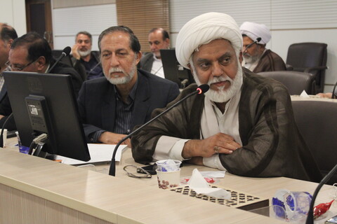 تصاویر/ نشست دبیر شورای عالی انقلاب فرهنگی با مدیران حوزه و دانشگاه کرمان