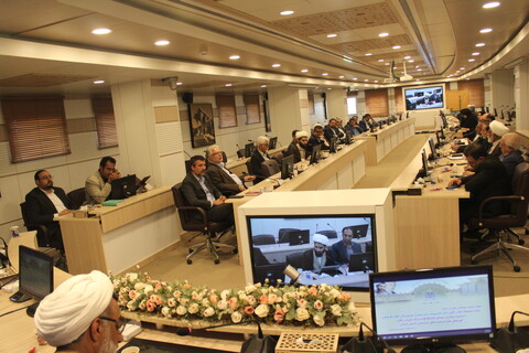 تصاویر/ نشست دبیر شورای عالی انقلاب فرهنگی با مدیران حوزه و دانشگاه کرمان