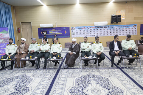تصاویر/ دیدار فرماندهان نیروی انتظامی استان با امام جمعه یزد
