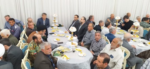 تصاویر/ همایش بزرگداشت رزمندگان و ایثارگران در میانه