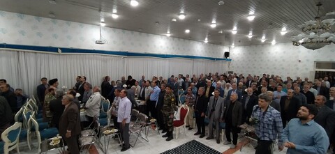 تصاویر/ همایش بزرگداشت رزمندگان و ایثارگران در میانه