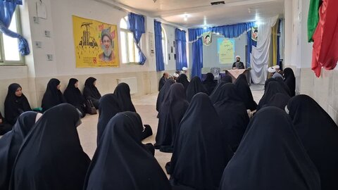 مراسم تکریم و معارفه مدیر مدرسه علمیه فاطمه الزهرا سلام الله علیها شهرستان خوسف