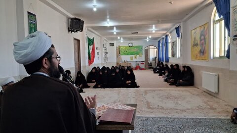 مراسم تکریم و معارفه مدیر مدرسه علمیه فاطمه الزهرا سلام الله علیها شهرستان خوسف