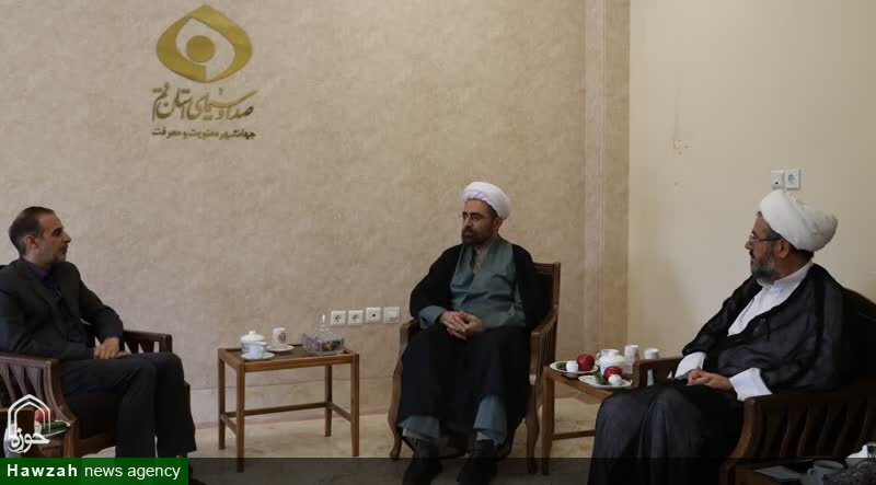 دیدار رئیس مرکز نور با مدیرکل صدا و سیمای استان قم