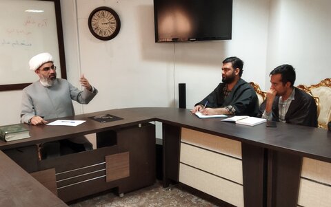 تصاویر/ احیای سنت «درس عمومی» در مدرسه علمیه سفیران هدایت امام صادق(ع)