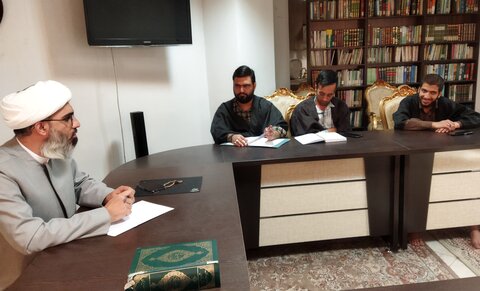 تصاویر/ احیای سنت «درس عمومی» در مدرسه علمیه سفیران هدایت امام صادق(ع)