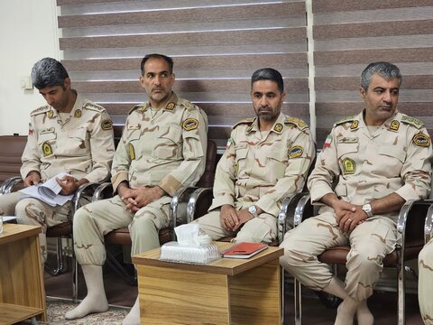 تصاویر/ دیدار فرمانده مرزبانی استان کردستان با حجت الاسلام و المسلمین پورذهبی