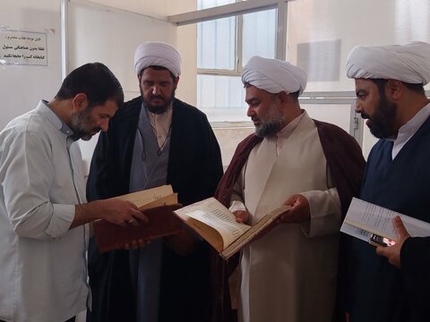 تصاویر /  سفر مدیر دفتر موقوفات ومنابع پایدار حوزه علمیه خراسان به خراسان جنوبی