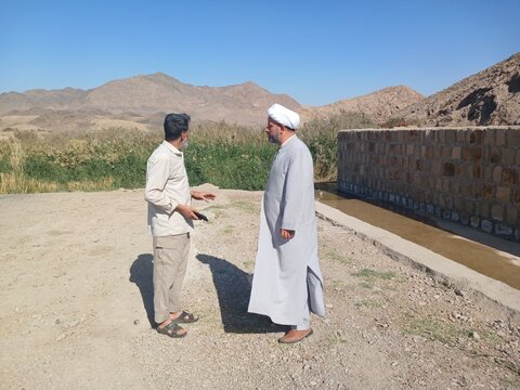 تصاویر /  سفر مدیر دفتر موقوفات ومنابع پایدار حوزه علمیه خراسان به خراسان جنوبی