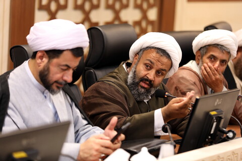 تصاویر/نشست مجمع نمایندگان طلاب و فضلای حوزه با معاون تبلیغ و امور فرهنگی حوزه های علمیه