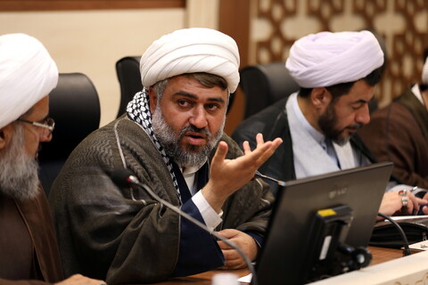 تصاویر/نشست مجمع نمایندگان طلاب و فضلای حوزه با معاون تبلیغ و امور فرهنگی حوزه های علمیه