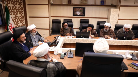 تصاویر/نشست مجمع نمایندگان طلاب و فضلای حوزه با معاون تبلیغ و امور فرهنگی حوزه های علمیه