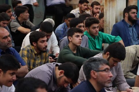 تصاویر/ محفل قرآنی طلاب مدارس آیت‌الله مجتهدی و آیت‌الله حق‌شناس