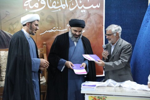 رونمایی از اولین مجله علمی مدرسه علمیه حضرت ولی عصر (عج) شهرستان ابرکوه