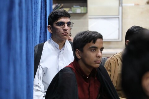 بازدید مدیر حوزه علمیه استان یزد از مدرسه علمیه حضرت ولی عصر عج ابرکوه