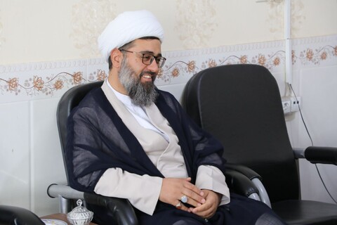 بازدید مدیر حوزه علمیه استان یزد از مدرسه علمیه حضرت ولی عصر عج ابرکوه