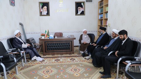 بازدید مدیر حوزه علمیه استان یزد از مدرسه علمیه حضرت ولی عصر عج ابرکوه