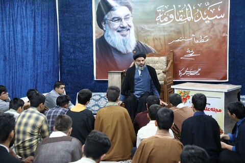 بازدید مدیر حوزه علمیه استان یزد از مدرسه علمیه حضرت ولی عصر عج ابرکوه