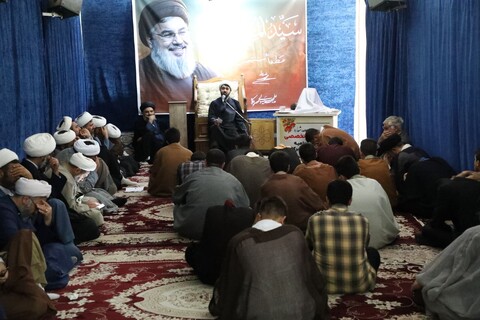 بازدید مدیر حوزه علمیه استان یزد از مدرسه علمیه حضرت ولی عصر عج ابرکوه