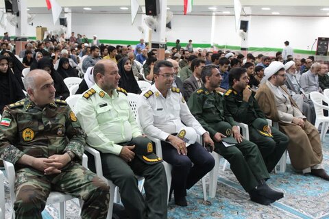 تصاویر/ تجمع بزرگ بسیجیان شهرستان آران و بیدگل