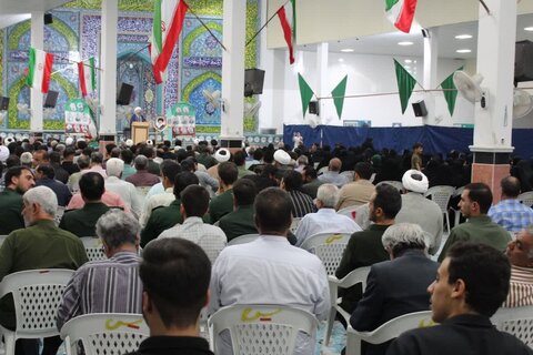 تصاویر/ تجمع بزرگ بسیجیان شهرستان آران و بیدگل