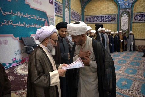 تصاویر/تصاویر/افتتاحیه سال تحصیلی حوزه علمیه الغدیر اهواز