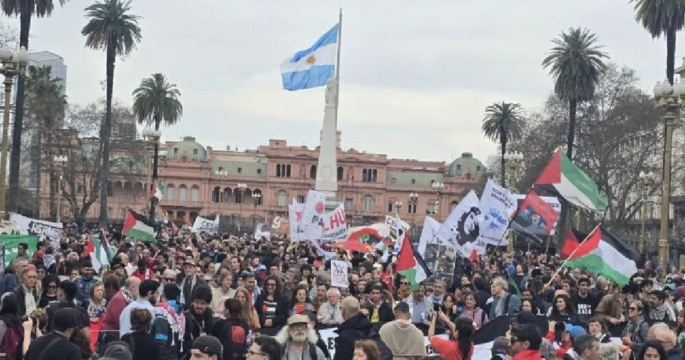 برگزاری تجمعات و فعالیت‌های فرهنگی در حمایت از فلسطین در آرژانتین