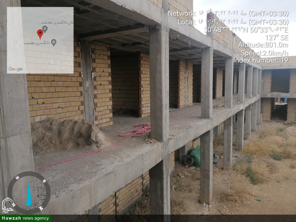 حوزه علمیه دهدشت در آستانه بهره‌برداری و افتتاح