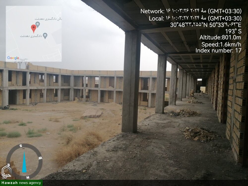 حوزه علمیه دهدشت در آستانه بهره‌برداری و افتتاح