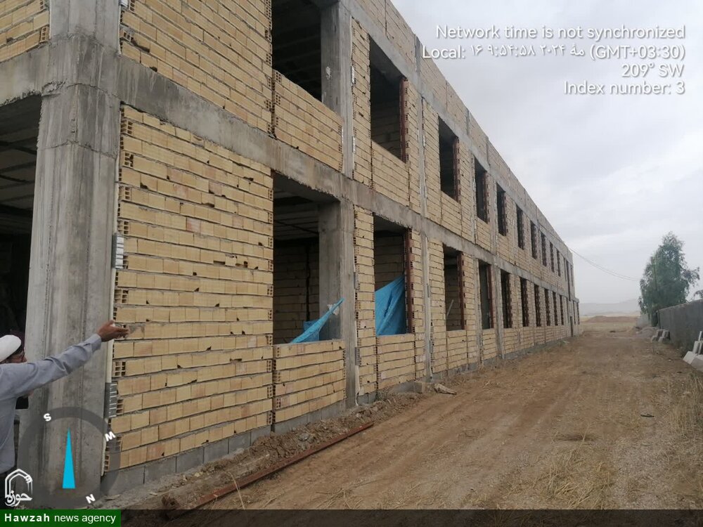 حوزه علمیه دهدشت در آستانه بهره‌برداری و افتتاح