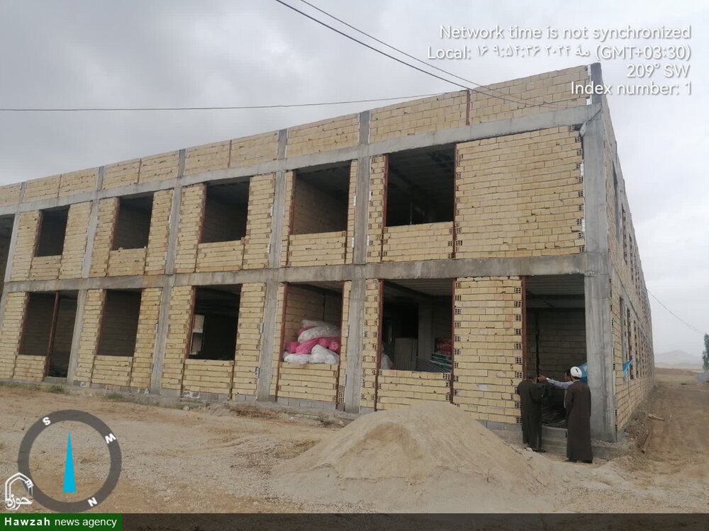 حوزه علمیه دهدشت در آستانه بهره‌برداری و افتتاح