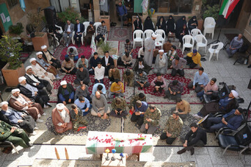 تصاویر/ برگزاری مراسم سالگرد طوفان الاقصی