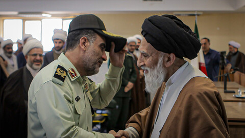 تصاویر/همایش مشترک روحانیون نیروهای مسلح استان همدان