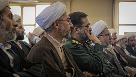 تصاویر/همایش مشترک روحانیون نیروهای مسلح استان همدان