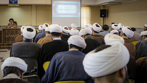 تصاویر/همایش مشترک روحانیون نیروهای مسلح استان همدان