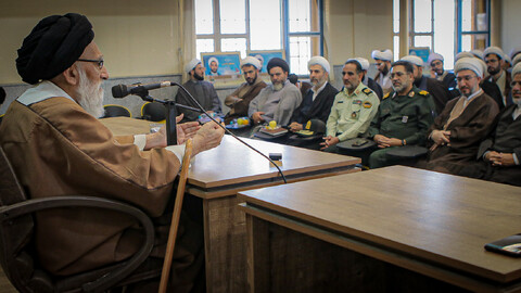 تصاویر/همایش مشترک روحانیون نیروهای مسلح استان همدان