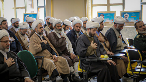 تصاویر/همایش مشترک روحانیون نیروهای مسلح استان همدان