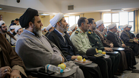 تصاویر/همایش مشترک روحانیون نیروهای مسلح استان همدان
