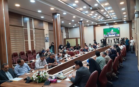 تصاویر/ نشست خبری هشتمین اجلاس بین‌المللی همبستگی با کودکان فلسطینی
