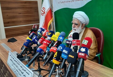 تصاویر/ نشست خبری هشتمین اجلاس بین‌المللی همبستگی با کودکان فلسطینی