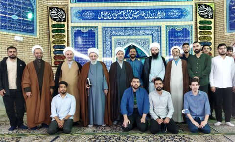 تصاویر/ درس اخلاق مدرسه علمیه حضرت حجت (عج)