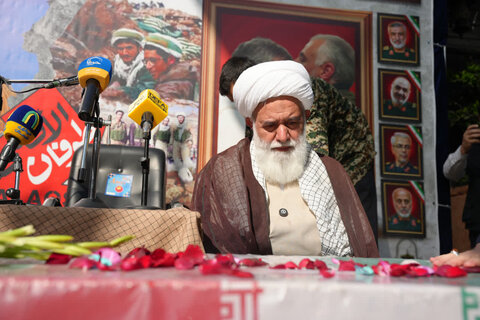 تصاویر/ برگزاری مراسم سالگرد طوفان الاقصی