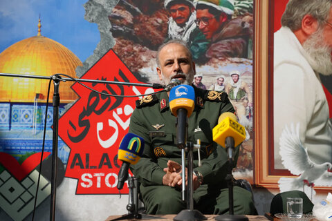 تصاویر/ برگزاری مراسم سالگرد طوفان الاقصی