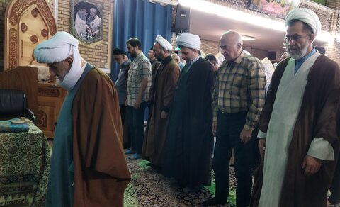 تصاویر/ درس اخلاق مدرسه علمیه حضرت حجت (عج)